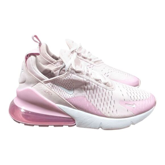 NIKE Air Max 270 'Pink Foam' Running Shoes Size 7Y/W8.5 - Picture 3 of 9